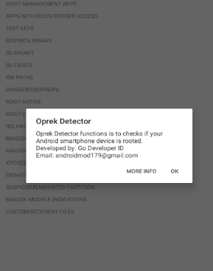 Oprek Detector