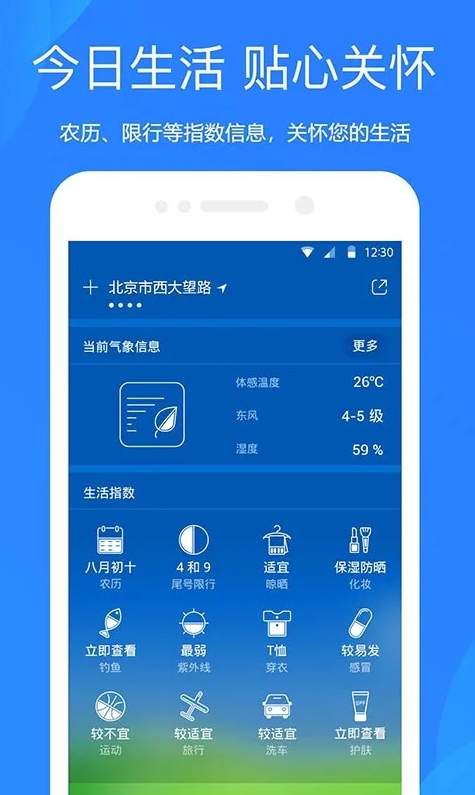 天气预报截图2