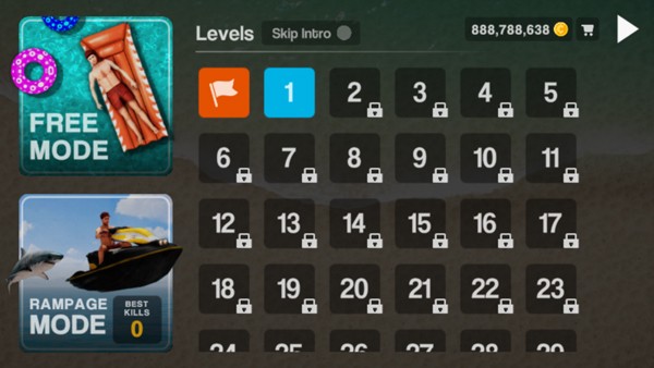 鲨鱼之怒无限金币版游戏图片6