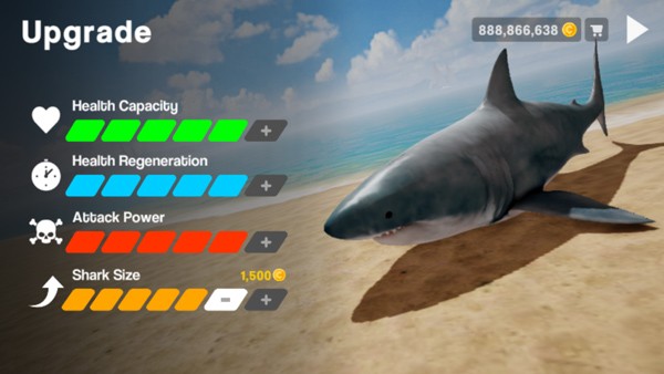 鲨鱼之怒无限金币版游戏图片10
