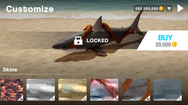 鲨鱼之怒无限金币版游戏图片11