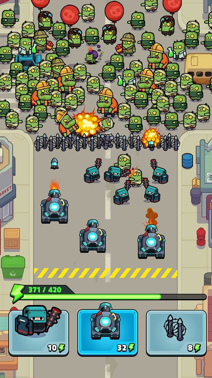 警察大战僵尸僵尸城截图1