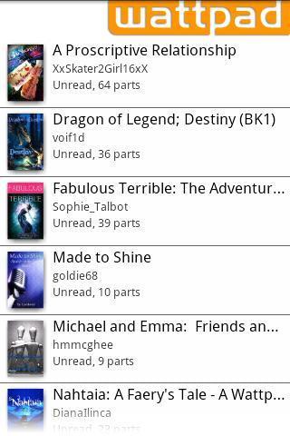 Wattpad截图