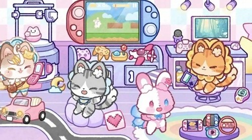 旅猫世界小镇生活截图