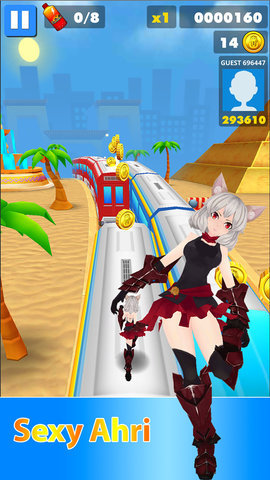 地铁美女跑酷截图1