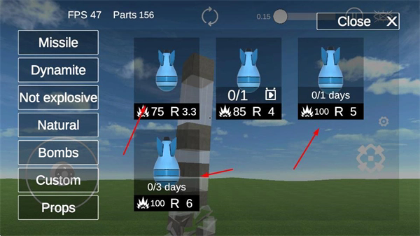 爆破物理模拟器