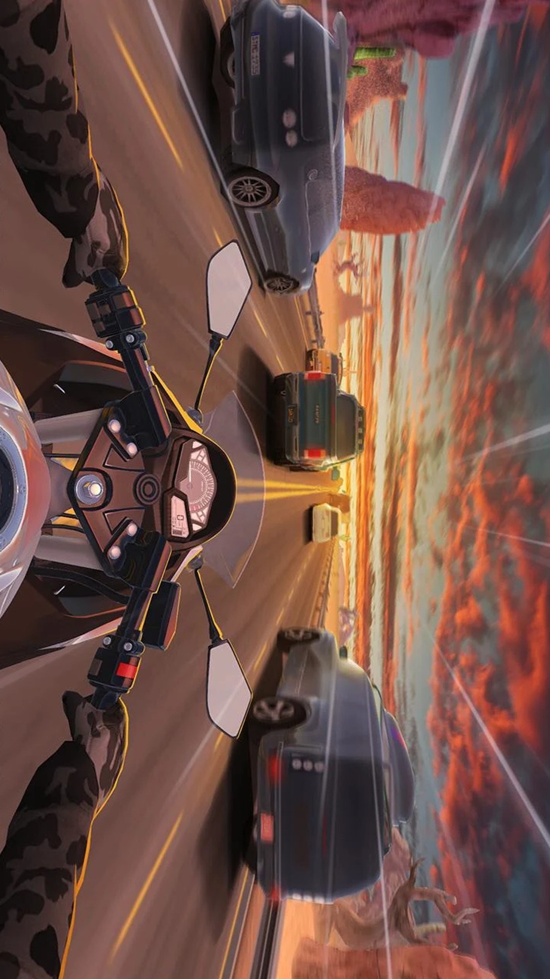 热血摩托车竞速截图3