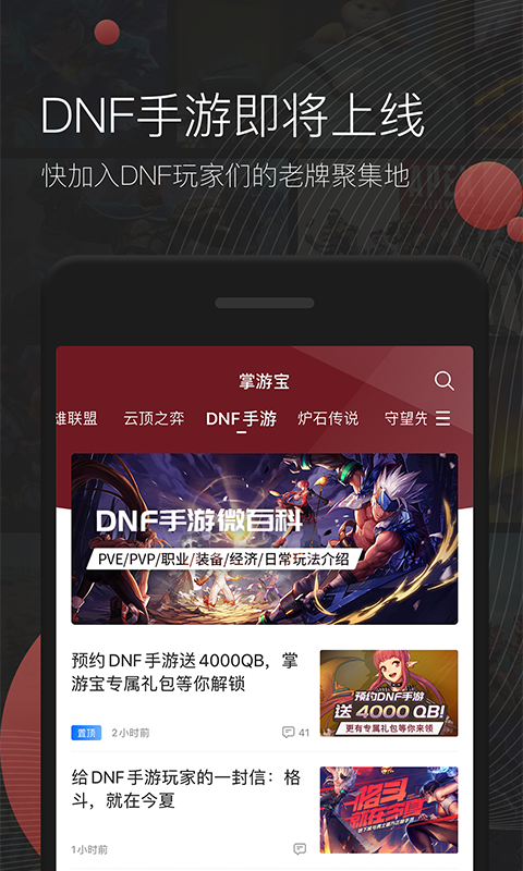 DNF掌游宝截图3