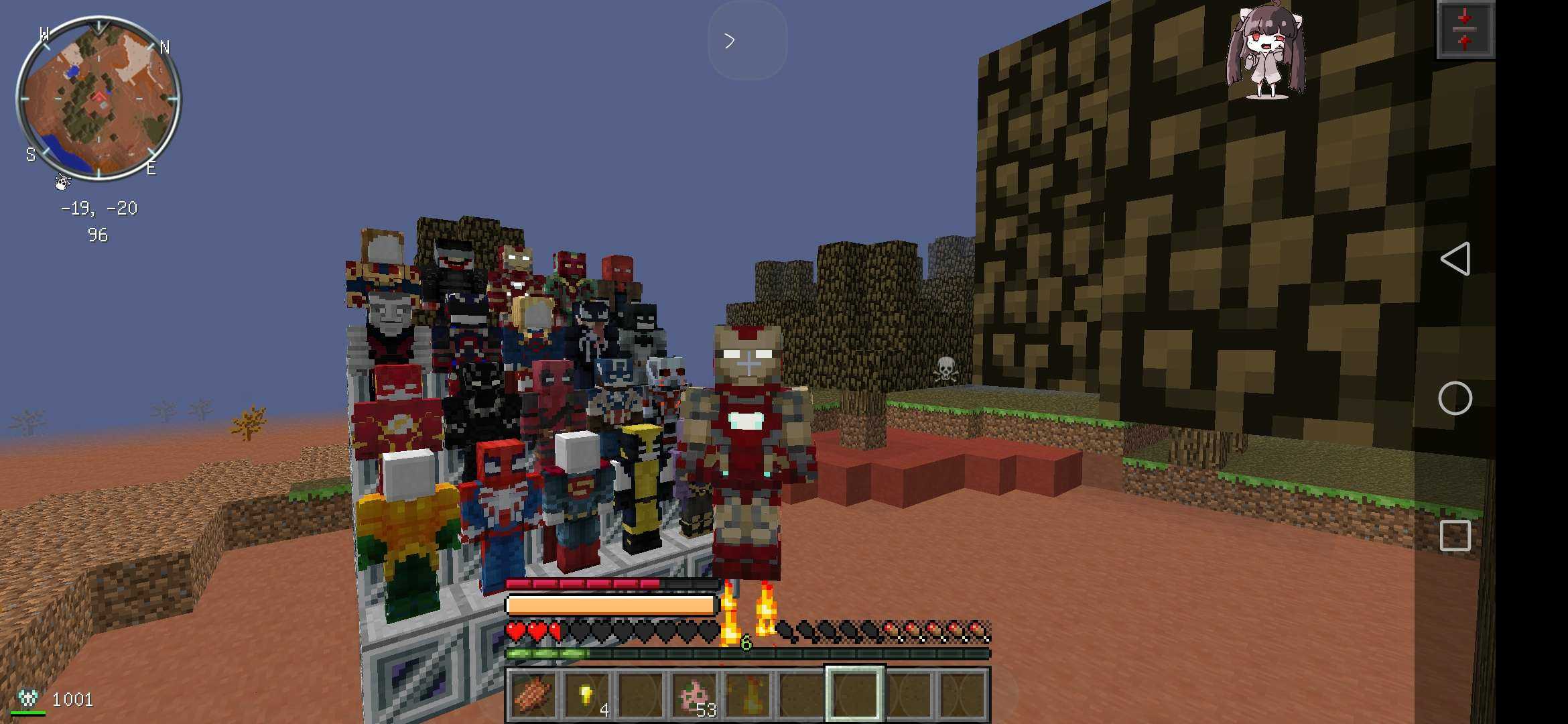 我的世界超级英雄模组截图