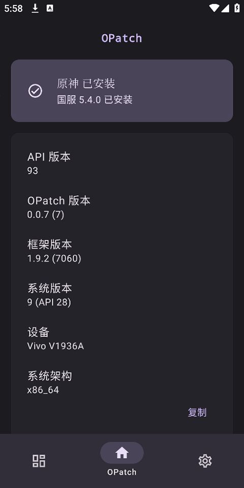 opatch截图2
