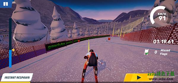 滑雪大挑战怎么玩