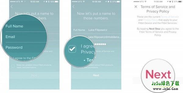 Fitbit手环使用方式