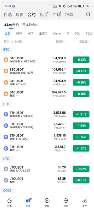 火网交易所app截图