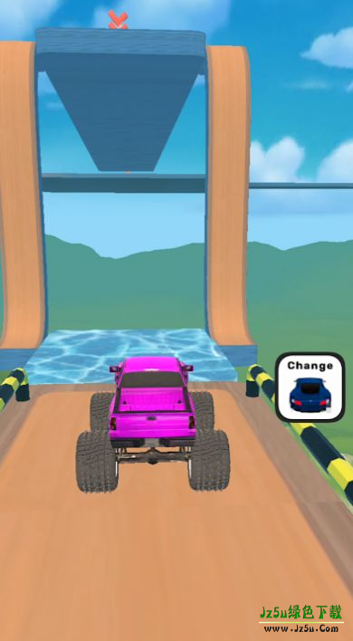行驶中的汽车游戏