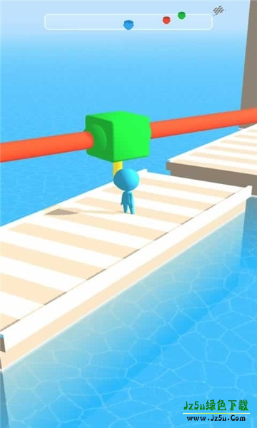火柴人水上跑酷