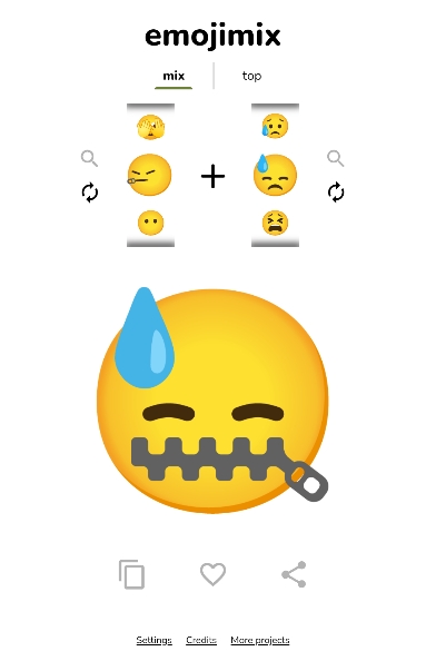 emojimix表情包生成器截图1