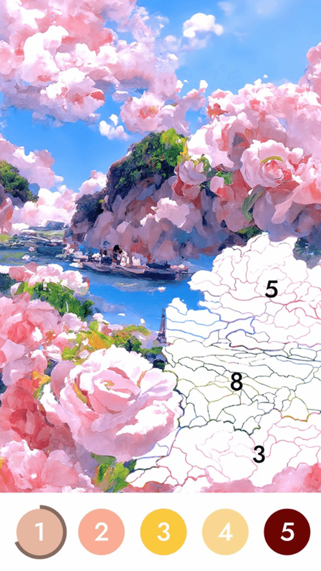 花花填色游戏截图