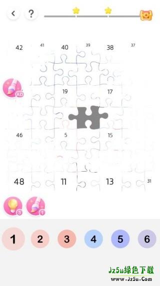 花花填色最新版(数字涂色绘本)