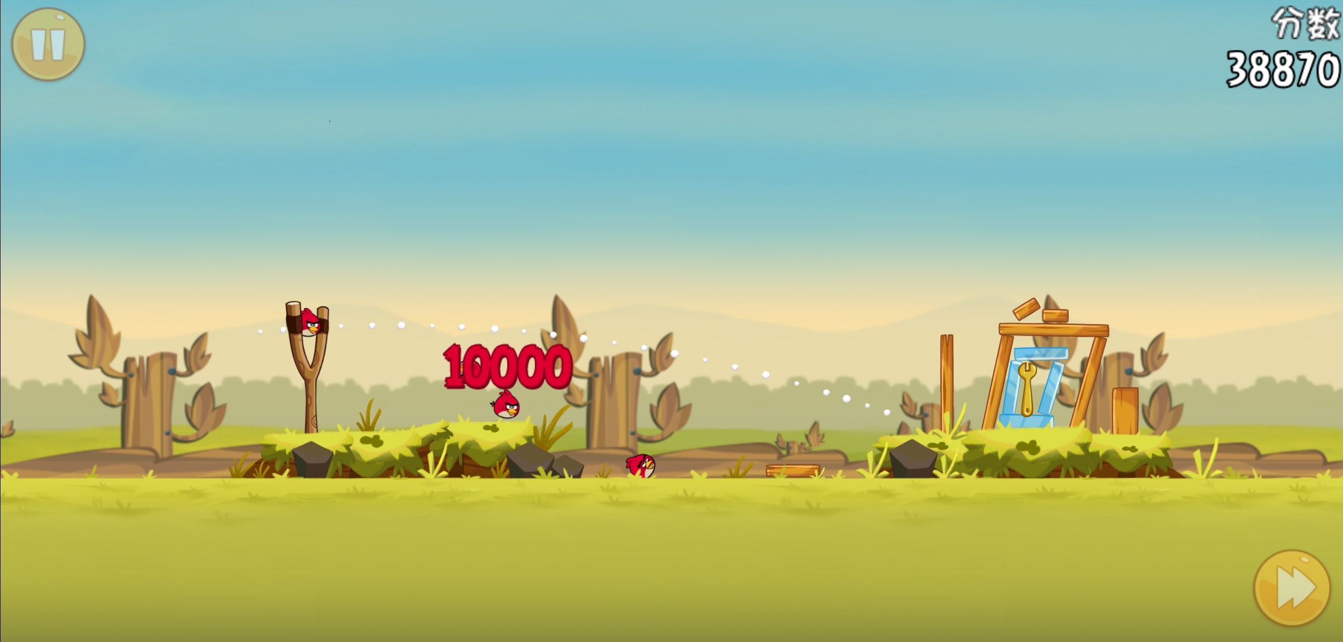 愤怒的小鸟经典版截图