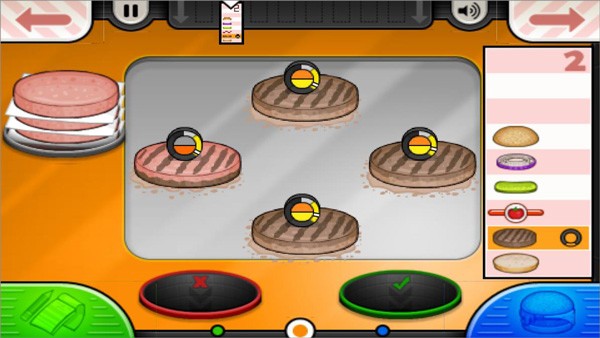 老爹汉堡店汉化版攻略