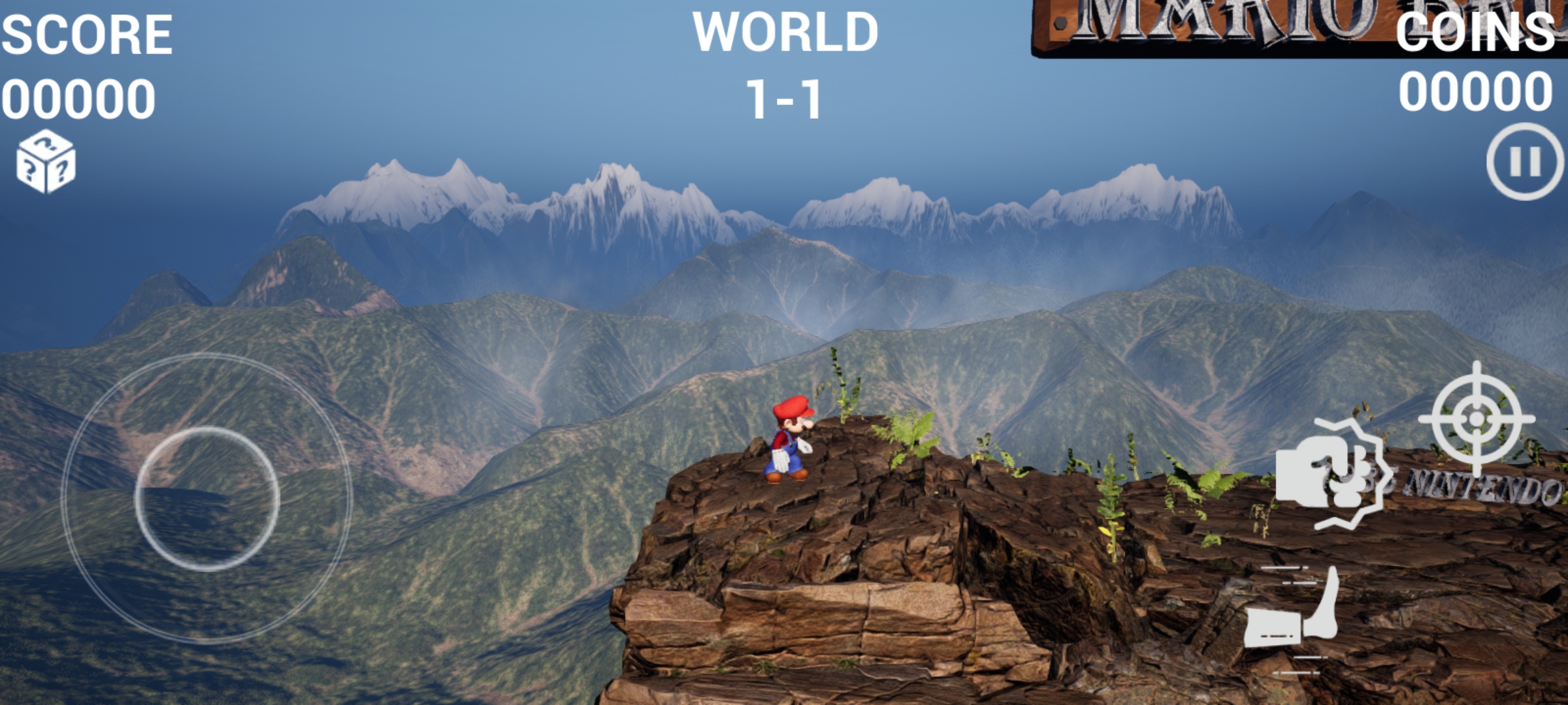 超级马里奥3d世界手机版怎么玩