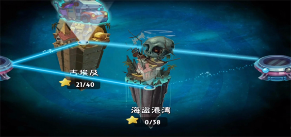 植物大战僵尸2迷宫地图