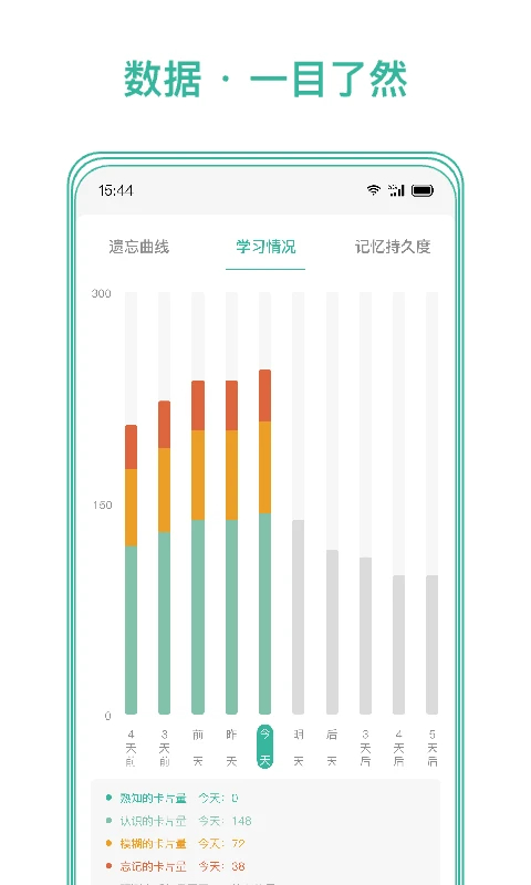 墨墨记忆卡app截图