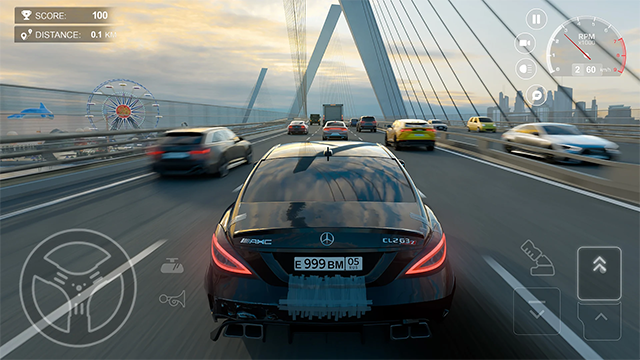 俄罗斯乡村赛车手截图