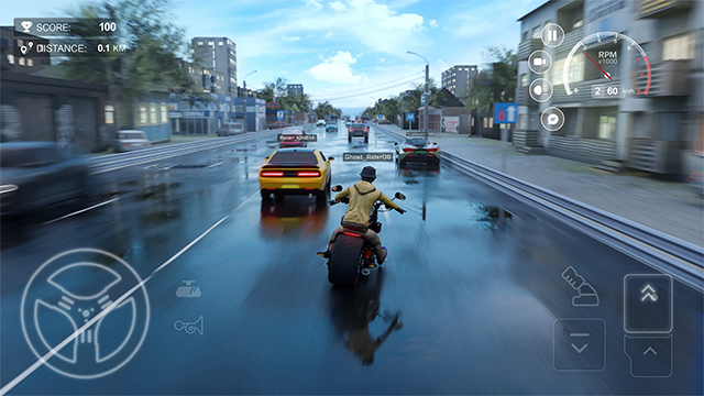 俄罗斯乡村赛车手截图