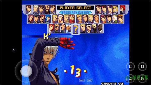 游戏控制界面示意图