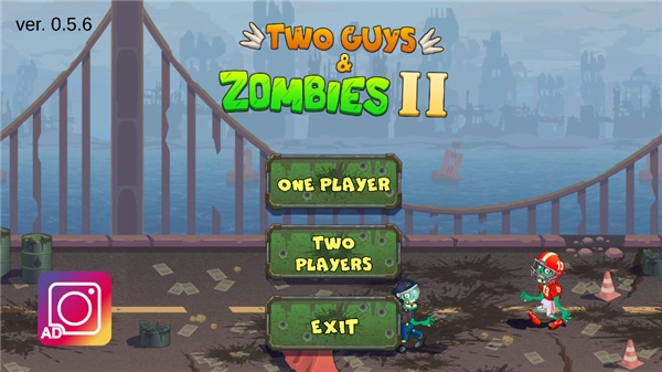两个家伙和僵尸截图2