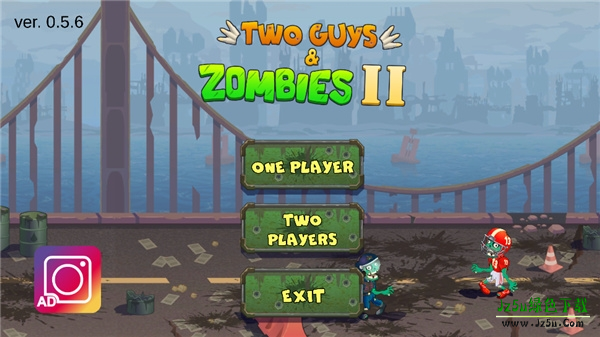 两个家伙和僵尸