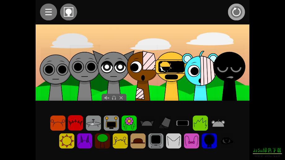 节奏盒子sprunki健康版