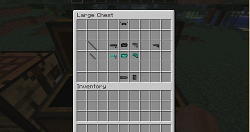 我的世界1.18.2枪械模组截图