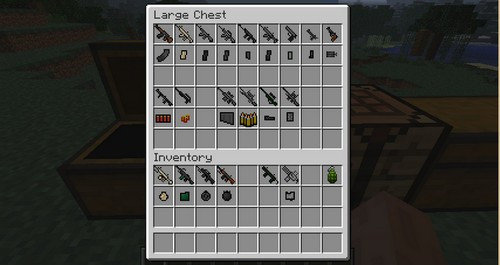 我的世界1.18.2枪械模组