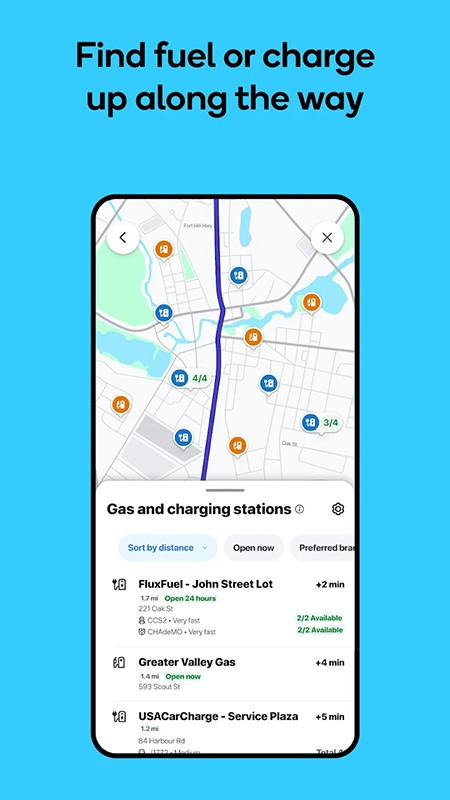Waze导航截图