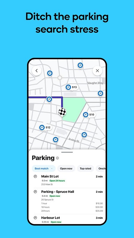 Waze导航截图