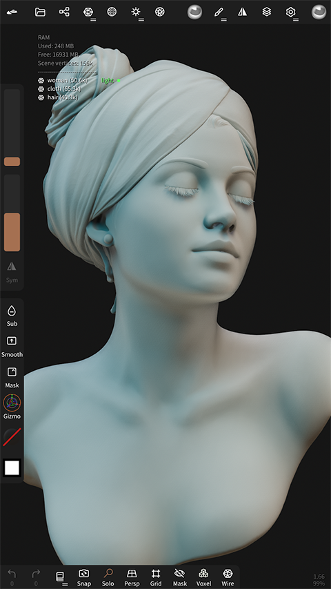 nomad3d建模截图