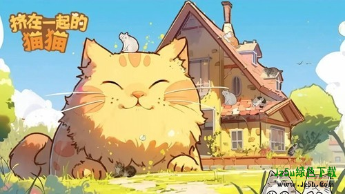 挤在一起的猫猫