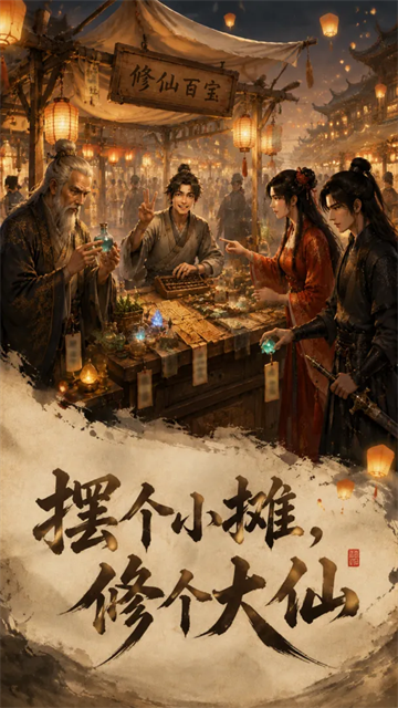 修仙摆摊模拟器手机版截图