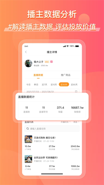 飞瓜快数截图1