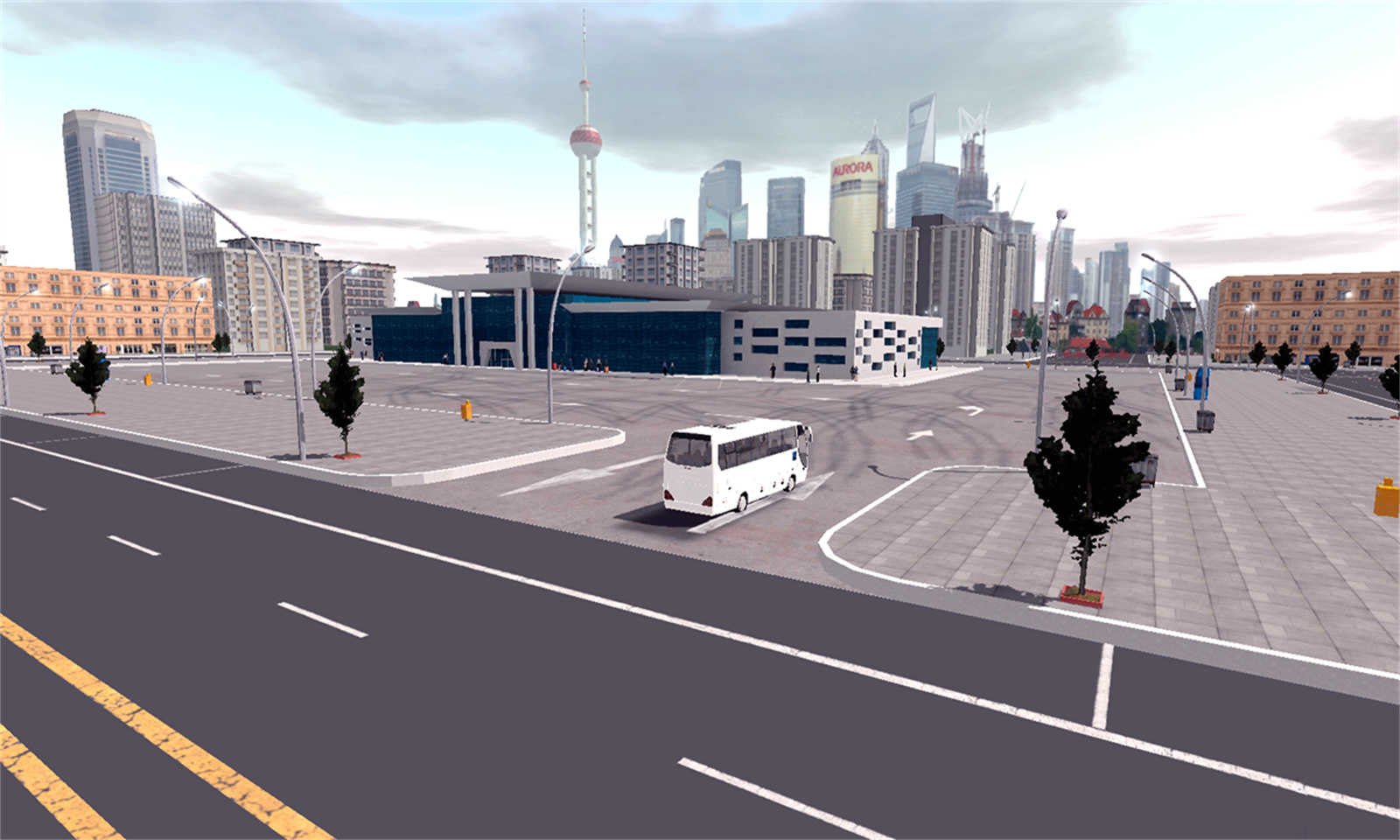 超级驾驶公交车模拟器截图3