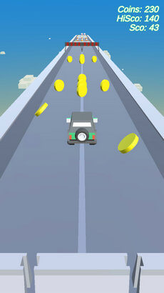 汽車天空跑