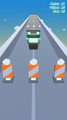 汽車天空跑截圖